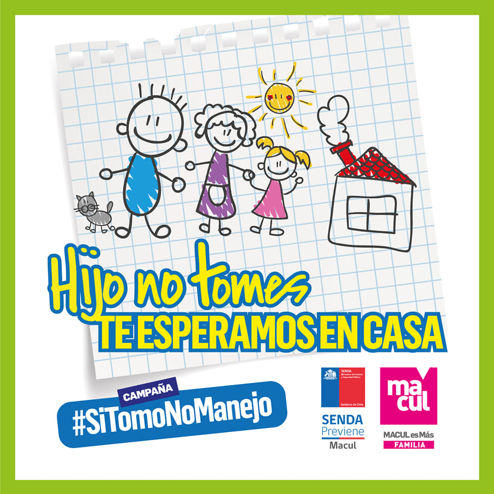 Campaña Si Tomo No Manejo HIJO