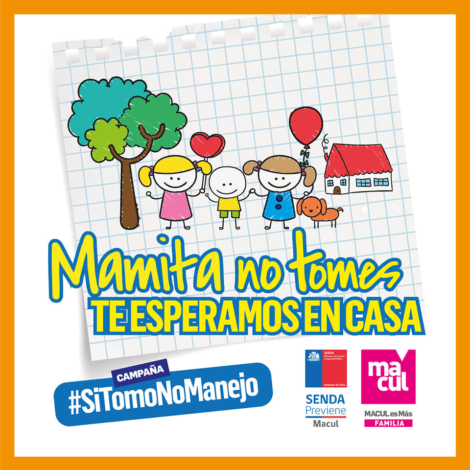 Campaña Si Tomo No Manejo MAMÁ