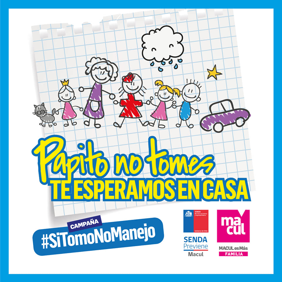 Campaña Si Tomo No Manejo PAPÁ